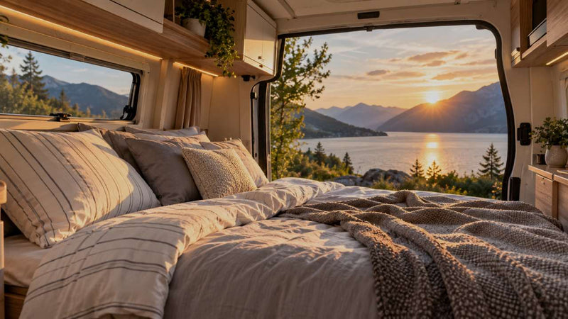 Bettwäsche Wohnmobil 2026: Die besten Größen für Camper und Caravan