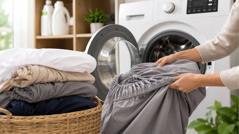 Mikrofaser Spannbettlaken waschen: Pflegetipps für lange Haltbarkeit