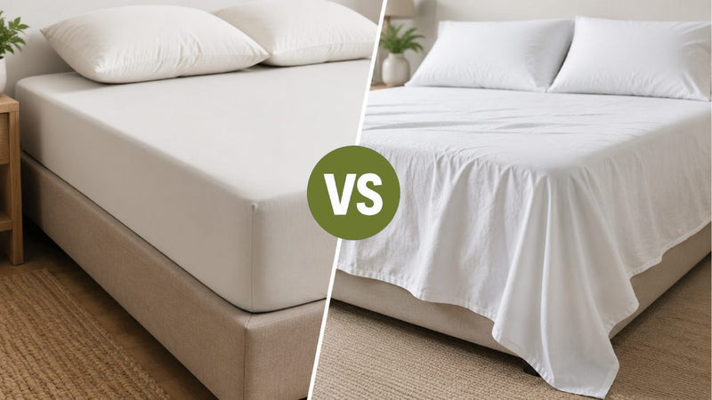 Spannbettlaken vs. Bettlaken: Was ist der Unterschied